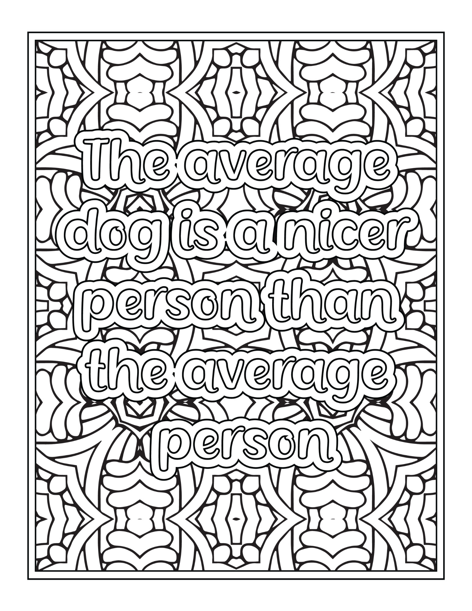 Sarcastic Coloring Pages for Adults