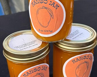 Mermelada de mango: Mermeladas artesanales de frutas tropicales en lotes pequeños