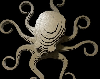Octopus Cutout File (.lbrn2/.svg)