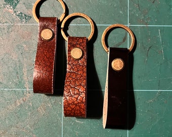 Keychain Leather