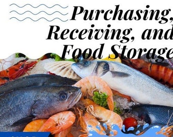 Purchasing, Receiving and Storage Downloadable Printable Worksheet Test for Food Safety