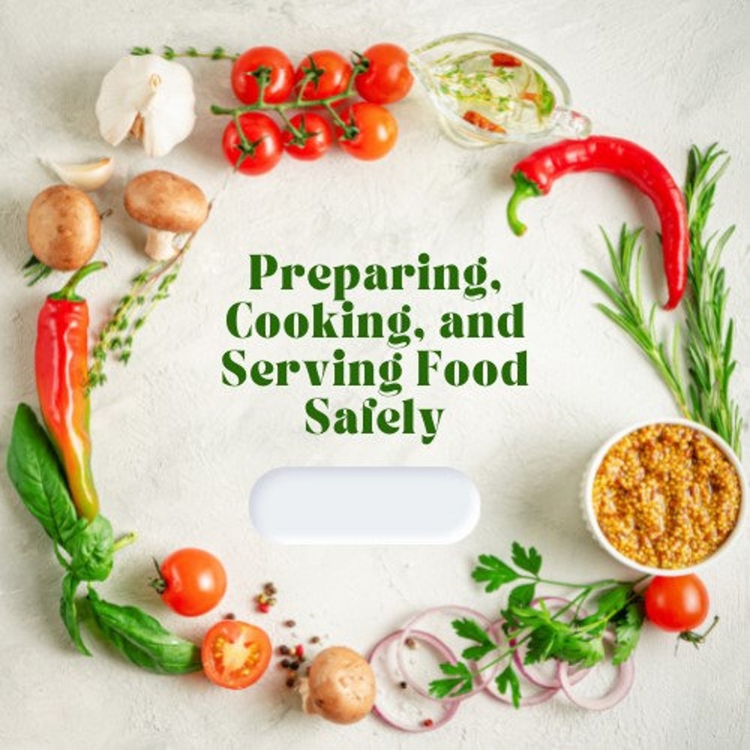 Preparation, Cooking, and Serving Food Safety Worksheets Test Exam Sheets Etsy