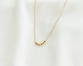 Delicate necklace, dainty feminine necklace, Gifts for her, feminine Simple Necklace, Minimalist Necklace, dainty necklace, 18k Gold Vermeil