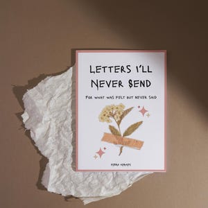 Cartas que nunca enviaré: Revista digital para la liberación emocional, el registro de salud mental, sugerencias terapéuticas, autorreflexión y descarga imprimible.