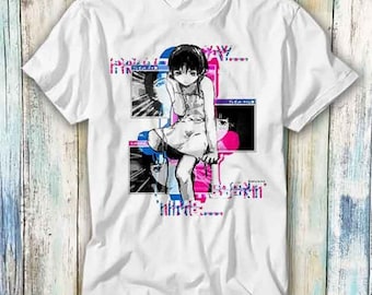 Serial Experiments Lain 日本のTシャツ 大人用 ユニセックス メンズ