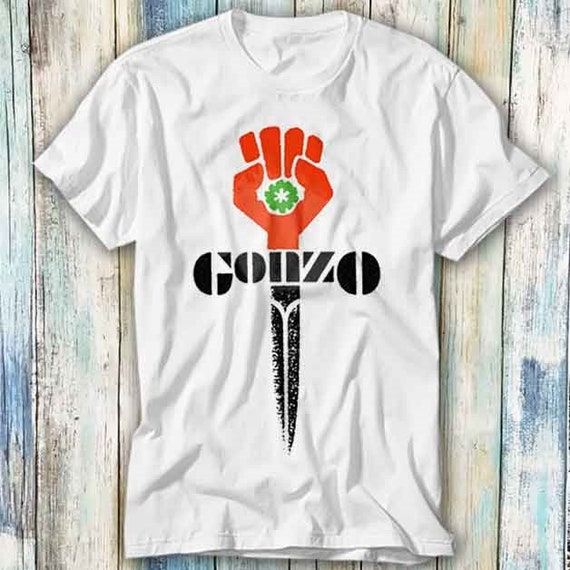 Gonzo Fist Knife Logo Journalism Hunter S Thompson T Shirt Meme