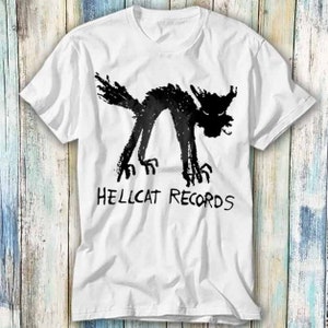 Hellcat Records Seattle Vinyl Record LP Store Music Cat T Shirt Meme Gift Funny Top Tee Style Unisex Gamer Movie Music 811