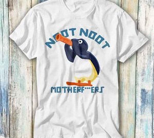 T-Shirt Femme Noot Noot Motherf – Pingu Meme Retro – Coton Premium Confort