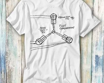 Rorno Al Futuro T-shirt Da Uomo Delorean E Condensatore Di Flusso - Foto 2