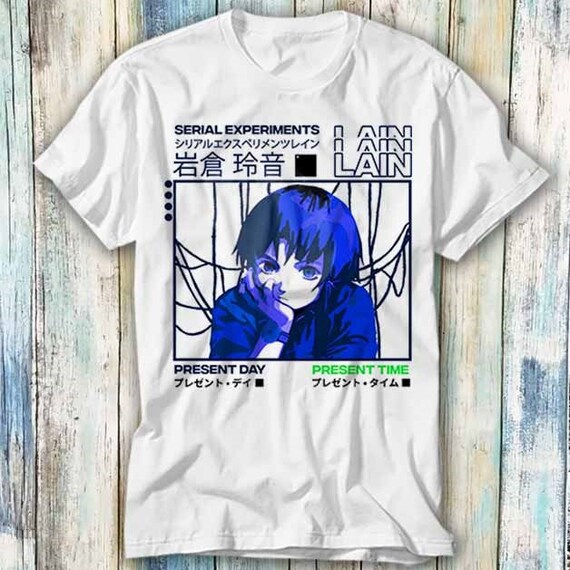 Serial Experiments Lain Japanese T Shirt Meme Gift Funny Top Serial Experiments Lain Japanese T Shirt Meme Gift Funny Top