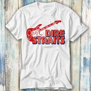 Dire Straits Band British Rock Factory T Shirt Meme Gift Funny Top Tee Style Unisex Gamer Movie Music 427