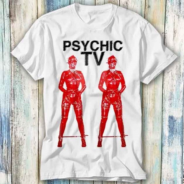Psychic TV Towards Three Infinite Beat T Shirt Meme Gift Funny Top Tee Style Unisex Gamer Movie Music 850