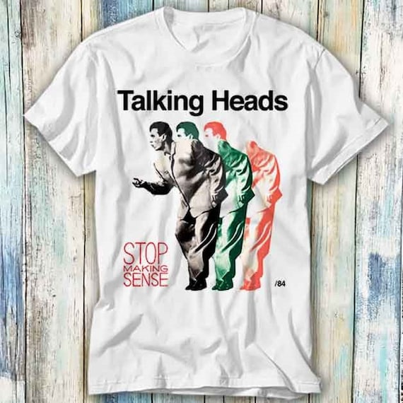 Talking Heads Stop Making Sense Vinyl Cover T Shirt Meme Gift