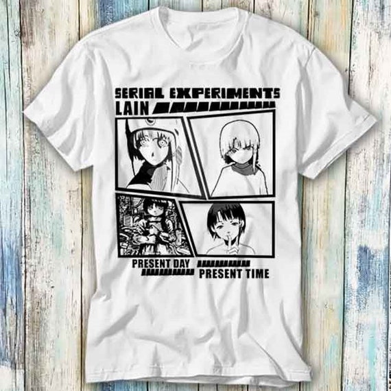 serial experiments lain Tシャツ XLサイズ Serial Experiments Lain T Shirt Science Fiction Anime Ergo Proxy