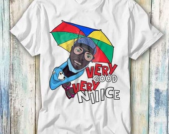 Hallo Huhn-Nugget sehr gut sehr schön Regenschirm-Hut-T-Shirt Meme Geschenk Lustig Spitze T-Shirt Stil Unisex Gamer Film Musik 789
