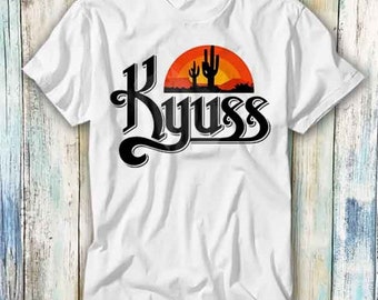 Kyuss Rock Metal Sons Of Stoner Hard Retro T Shirt Meme Gift Funny Top Tee Style Unisex Gamer Movie Music 742