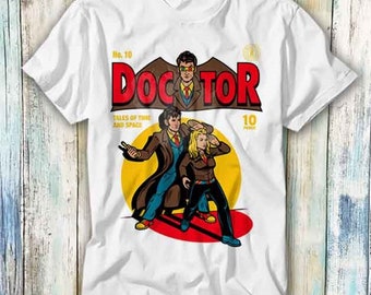 Doctor Comic Cartoon Parody T Shirt Meme Gift Funny Top Tee Style Unisex Gamer Movie Music 707