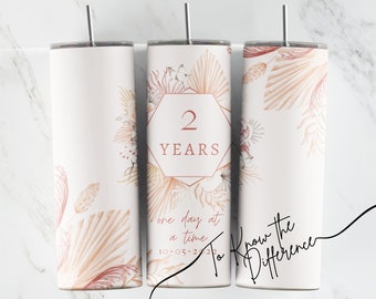 Personalized AA Birthday Tumbler