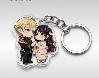 Kiyoka & Miyo High Quality Anime Acrylic Keychain