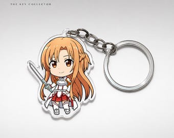 Asuna High Quality Anime Acrylic Keychain