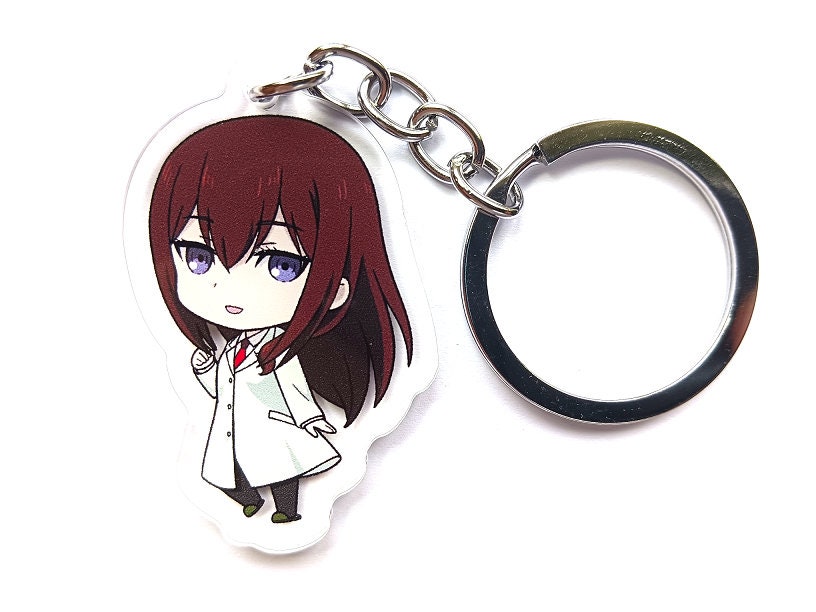 Steins Gate Anisugar Donut Button Badge Makise Kurisu Stegue