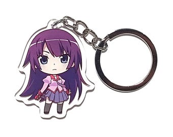Hitagi Senjogahara High Quality Anime Acrylic Keychain