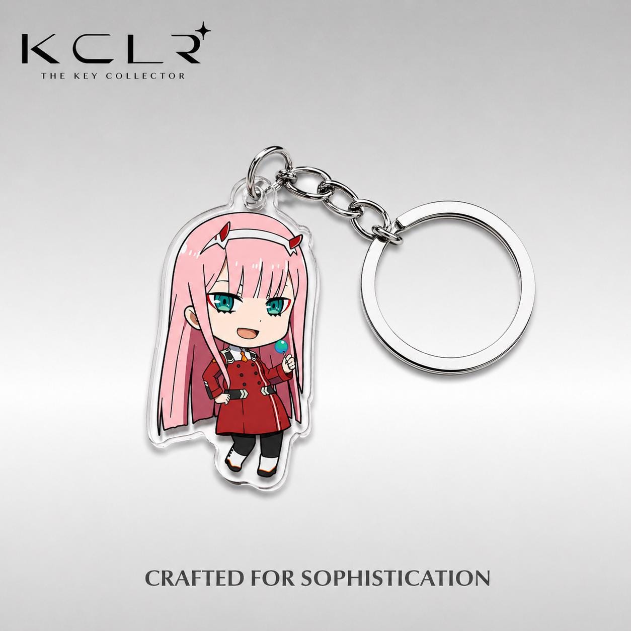 Darling in the Franxx Keychain - Etsy