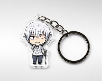 Llavero acrílico de anime de alta calidad Accelerator