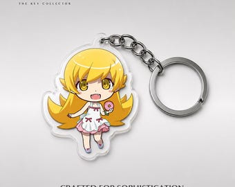 Shinobu Oshino High Quality Anime Acrylic Keychain