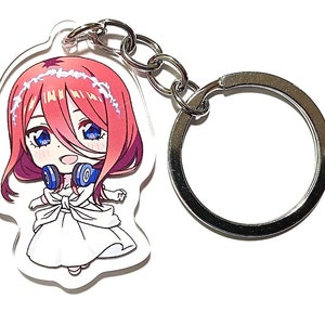 Miku Bride Ver. High Quality Anime Acrylic Keychain Charm