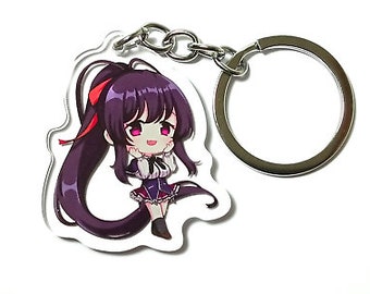 Akeno High Quality Anime Acrylic Charm Keychain