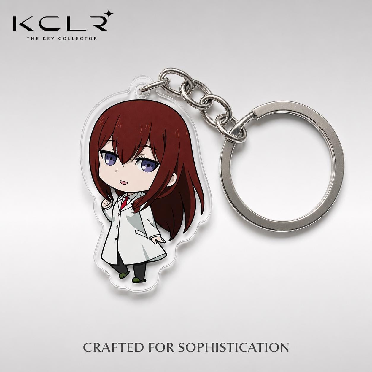 Steins Gate Keychain - Etsy