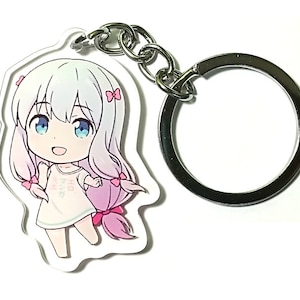 Sagiri Hochwertiger Anime Acryl Charm Schlüsselbund