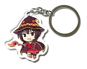 Megumin High Quality Anime Acrylic Charm Keychain