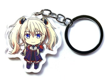 Sasha High Quality Anime Acrylic Charm Keychain