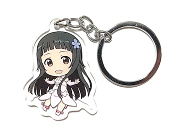 Yui High Quality Anime Acrylic Keychain