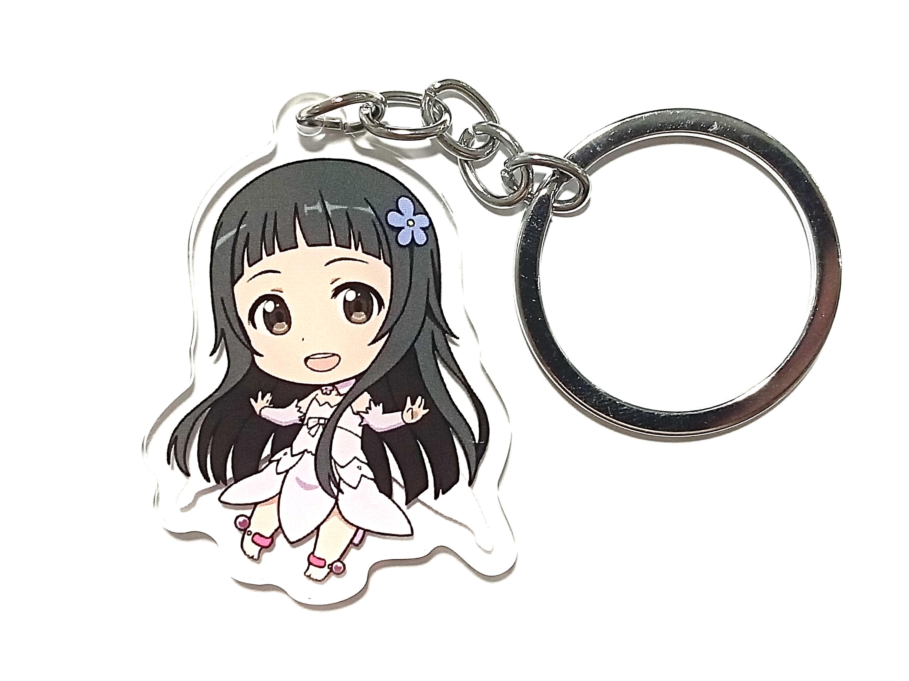 キーホルダー・アクリルキーホルダー Yui ユイ 高品質アニメアクリルキーホルダー - Etsy 日本