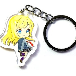 Kaori hoge kwaliteit anime acryl charme sleutelhanger