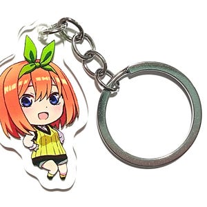 Yotsuba High Quality Anime Acrylic Charm Keychain