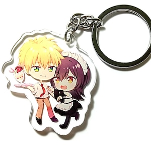 Usui en Misaki hoogwaardige anime acryl bedelsleutelhanger