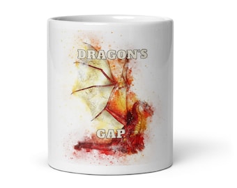 White glossy mug, dragons gap, my caffeine fix, coffee mugs online, coffee mug, mugs funny, mug funny, rude mug, funny coffee mugs, gifts