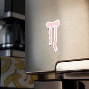 Coquette Bow Holographic Magnet | Girly Bow Magnet