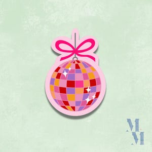 Disco Ball Holographic Vinyl Sticker | Waterproof Sticker