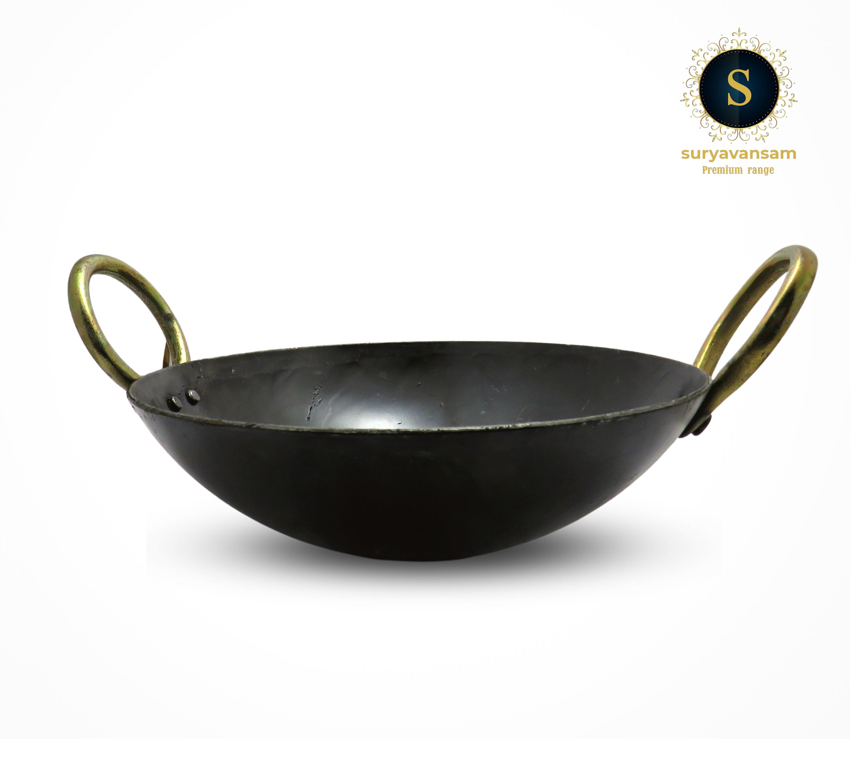 Iron Kadai, Iron Pot, Kitchen Kadai, Cookware, Deep Dry Kadai