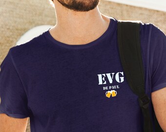 Personalized EVG t-shirt, bachelor party
