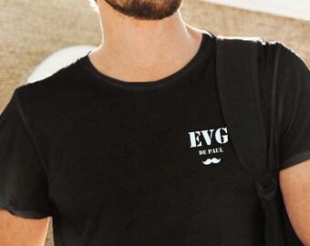 Personalized EVG t-shirt, bachelor party