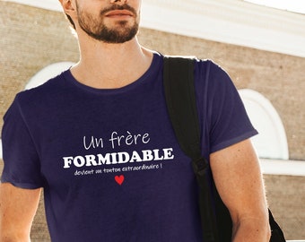 T-shirt futur tonton, annonce grossesse frère,  annonce naissance