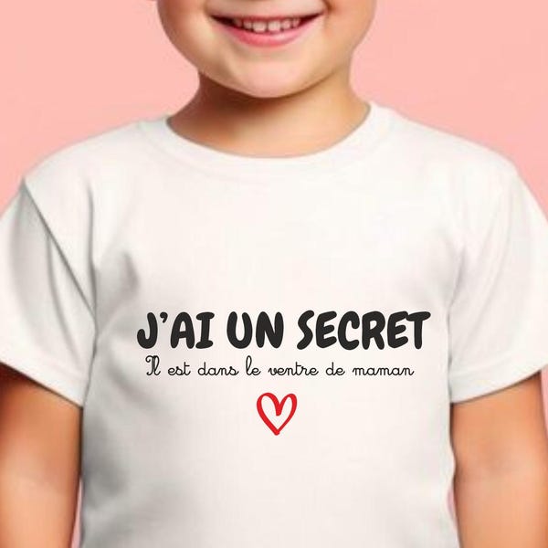 Personalized pregnancy announcement sweatshirt, Future big sister child sweatshirt, Future big brother child sweatshirt, Baby announcement child sweatshirt or t-shirt