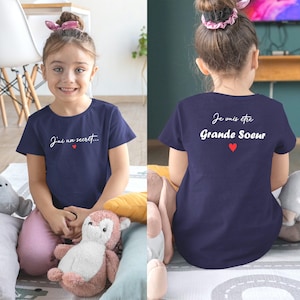 Future big sister children's t-shirt, pregnancy announcement t-shirt, future big brother, baby announcement