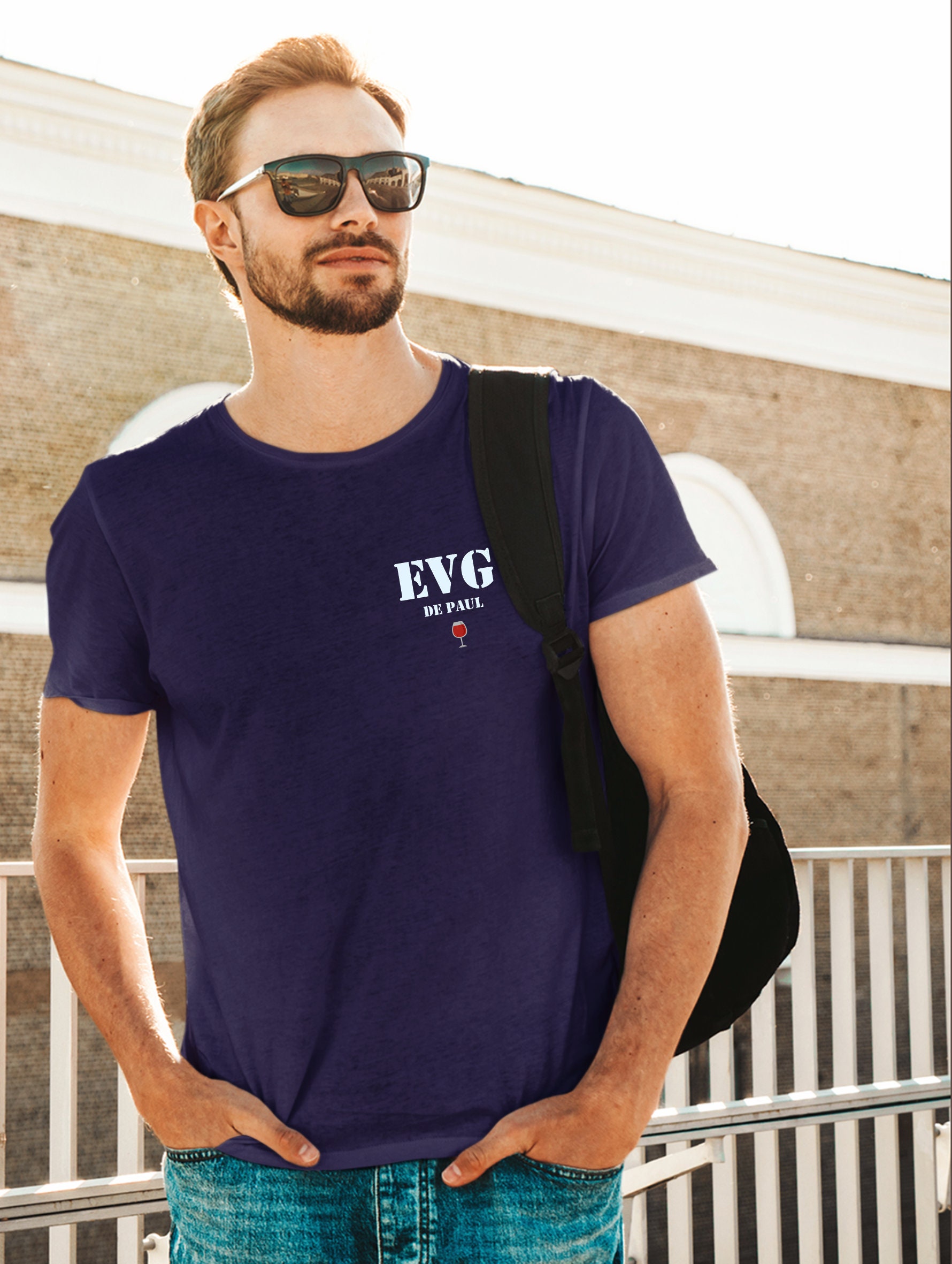 Discover T-Shirt Personnalis EVG, Enterrement De Vie De Garçon T-Shirt